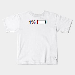 1% / one per cent Of energy Kids T-Shirt